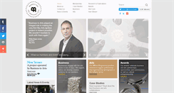 Desktop Screenshot of businesstoarts.ie